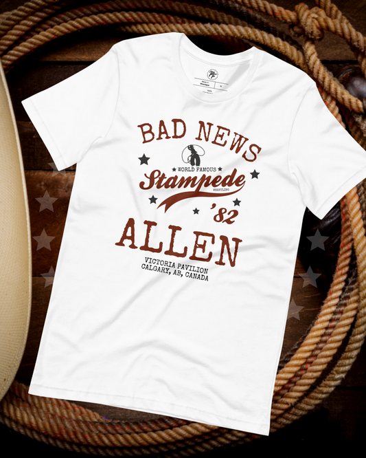 Bad News Allen - Stampede '82 Shirt