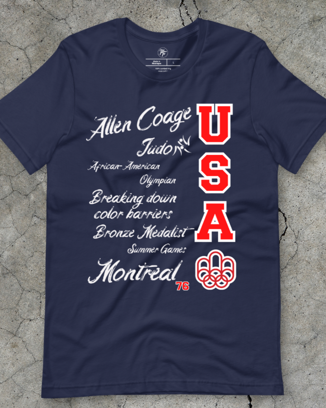 Allen Coage - Montreal '76 tee