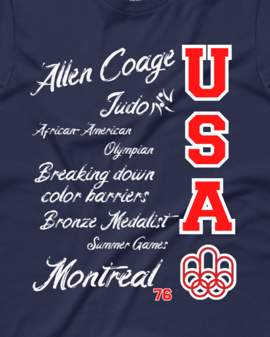 Allen Coage - Montreal '76 tee