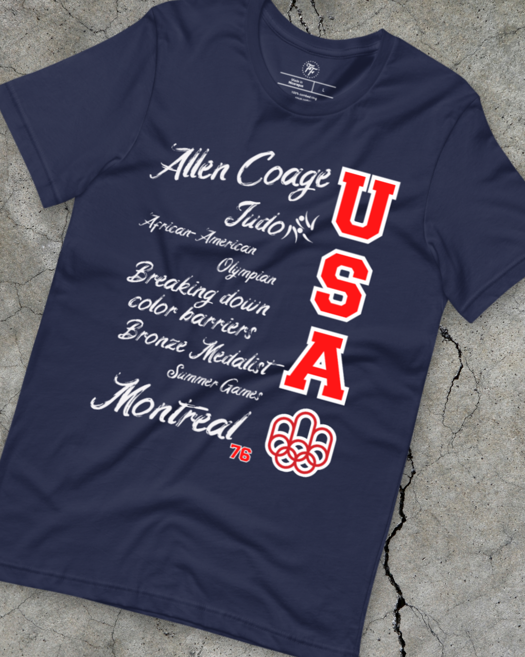 Allen Coage - Montreal '76 tee