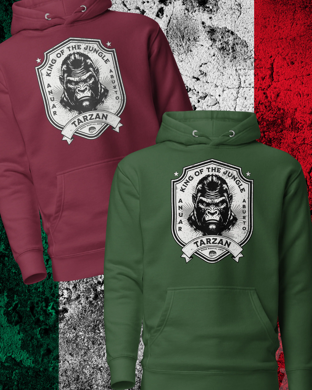 Anuar "Tarzan" Aburto - King of the Jungle Hoodie