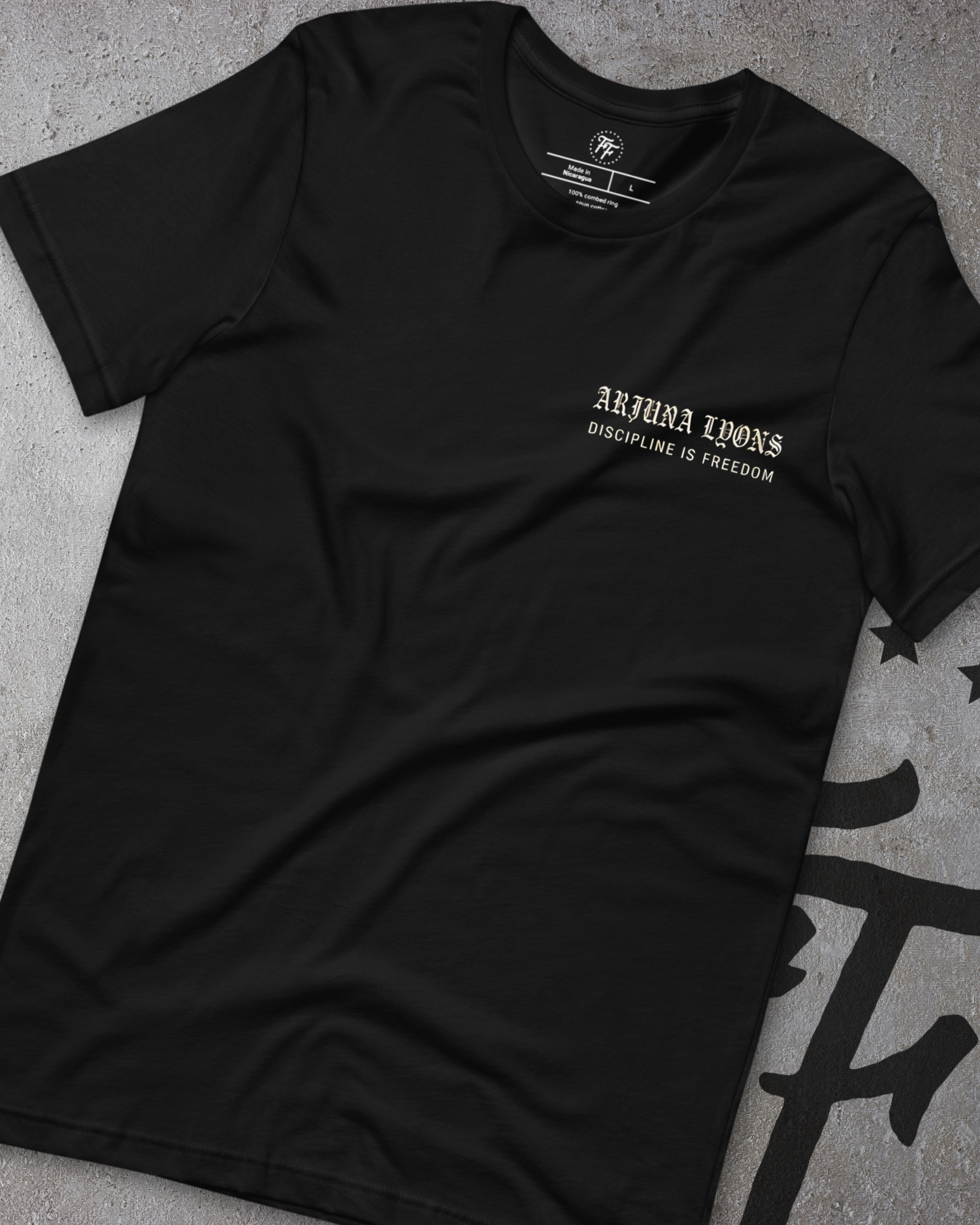 Arjuna Lyons - Discipline is Freedom Shirt