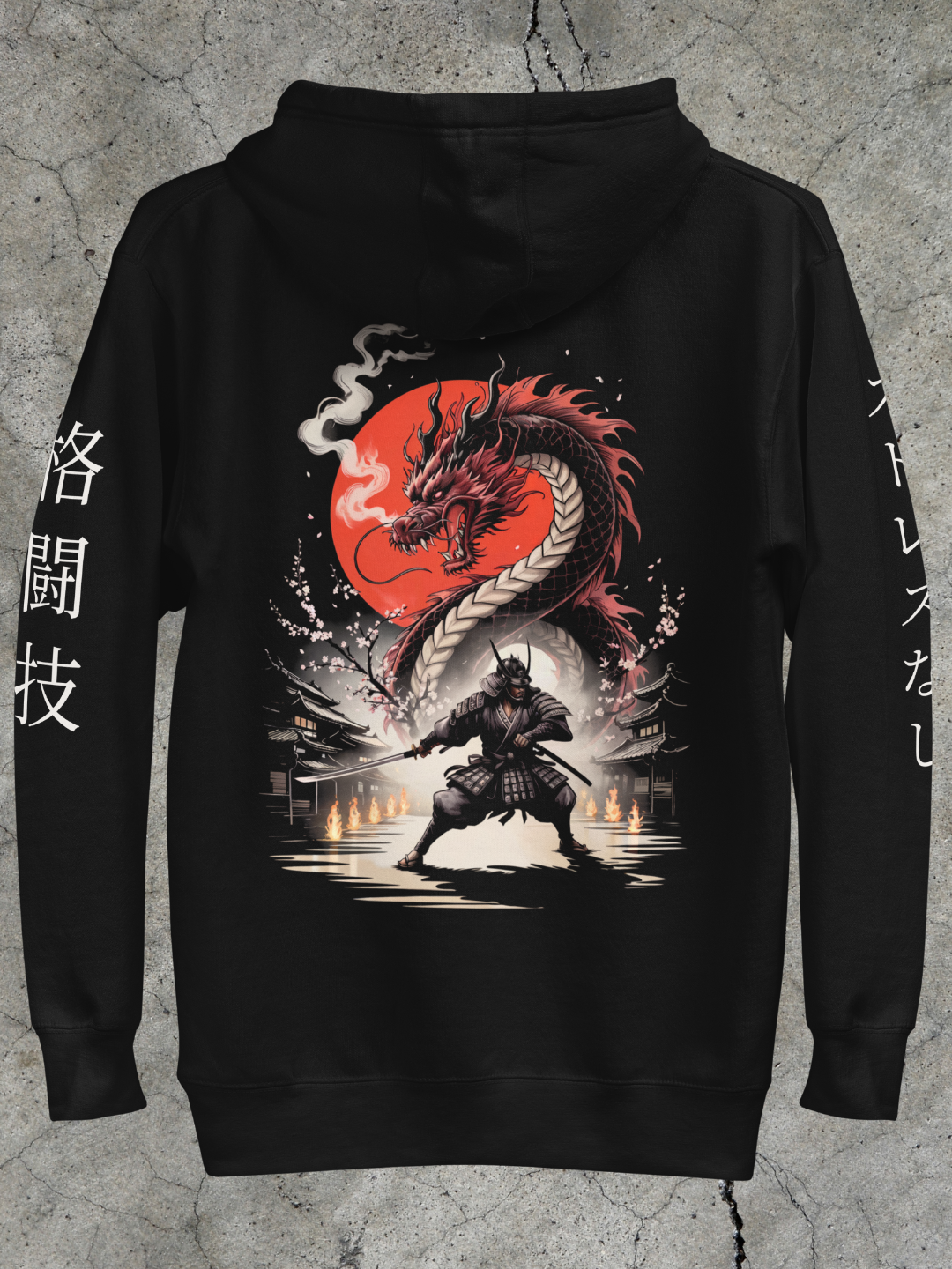 Arjuna Lyons - Unleash the Dragon [DC] Hoodie