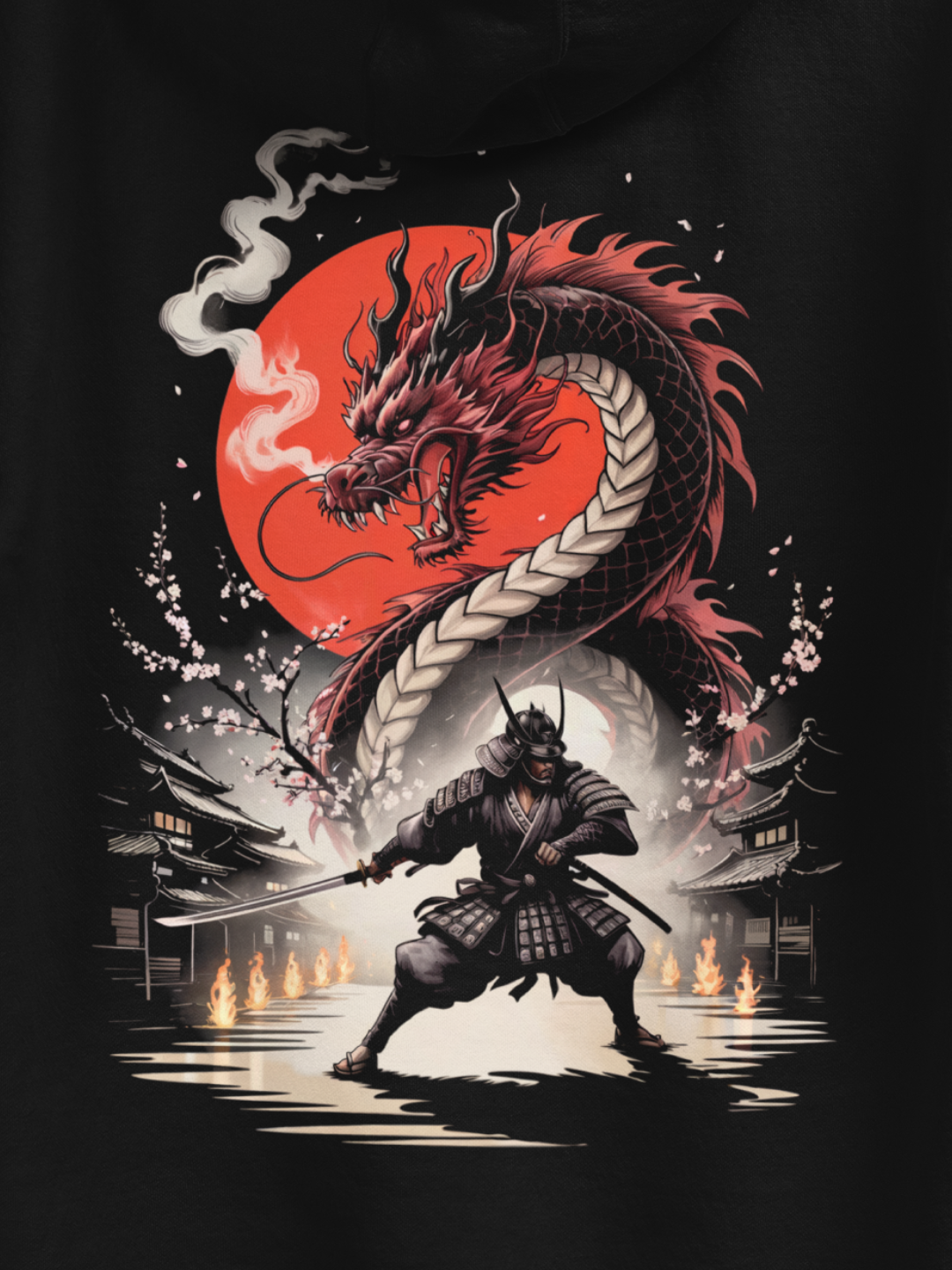 Arjuna Lyons - Unleash the Dragon [DC] Hoodie