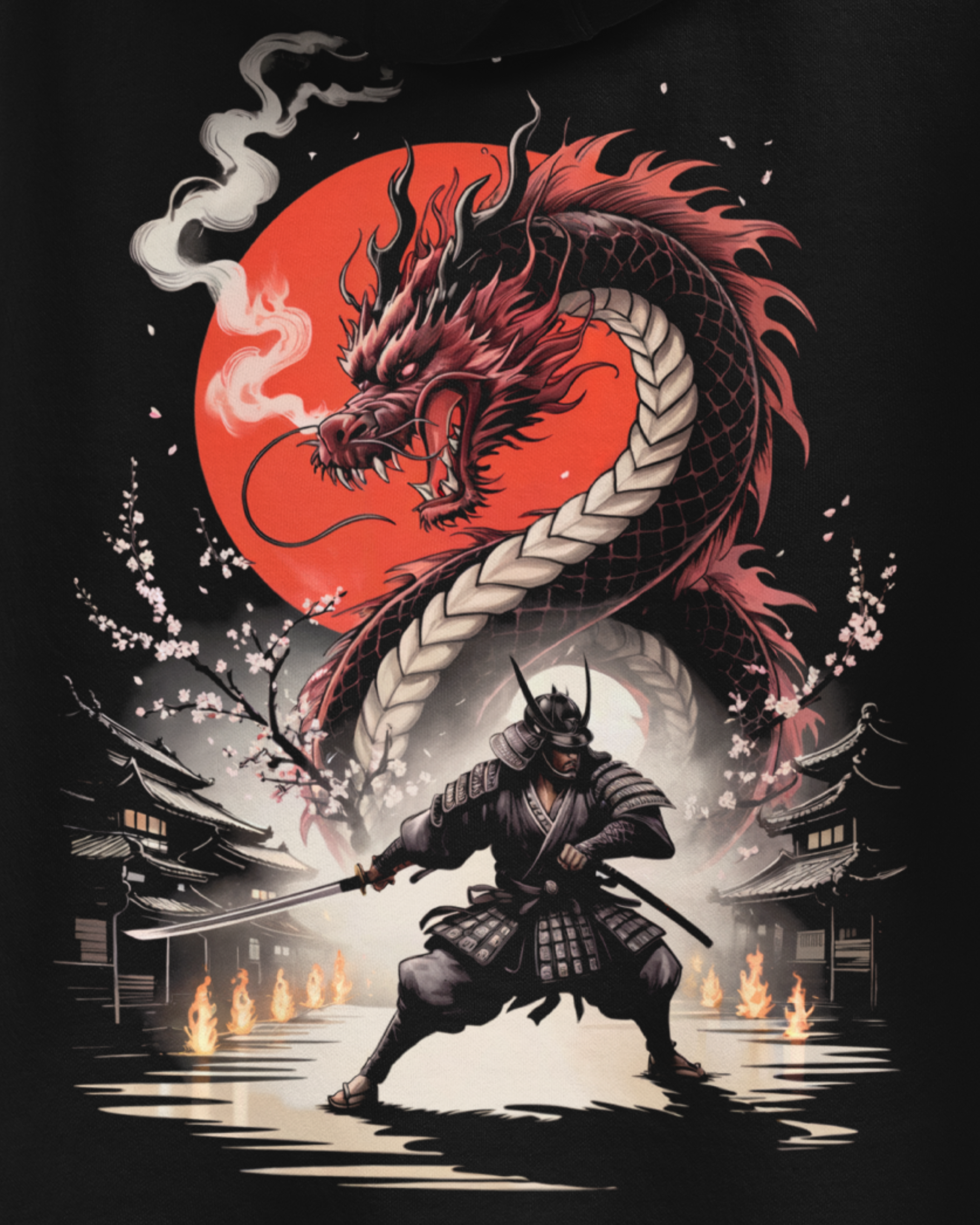 Arjuna Lyons - Unleash the Dragon Hoodie