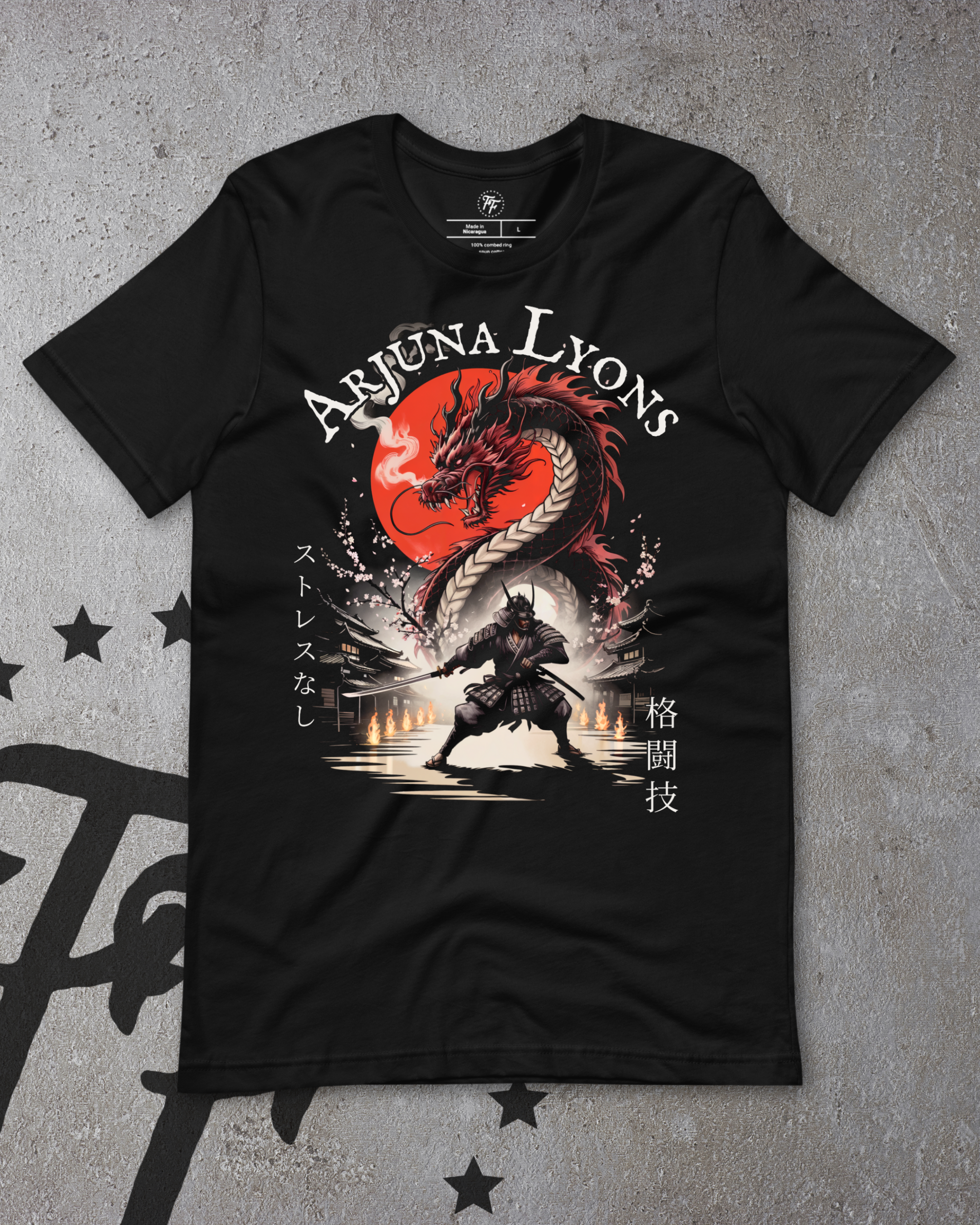 Arjuna Lyons - Unleash the Dragon Shirt