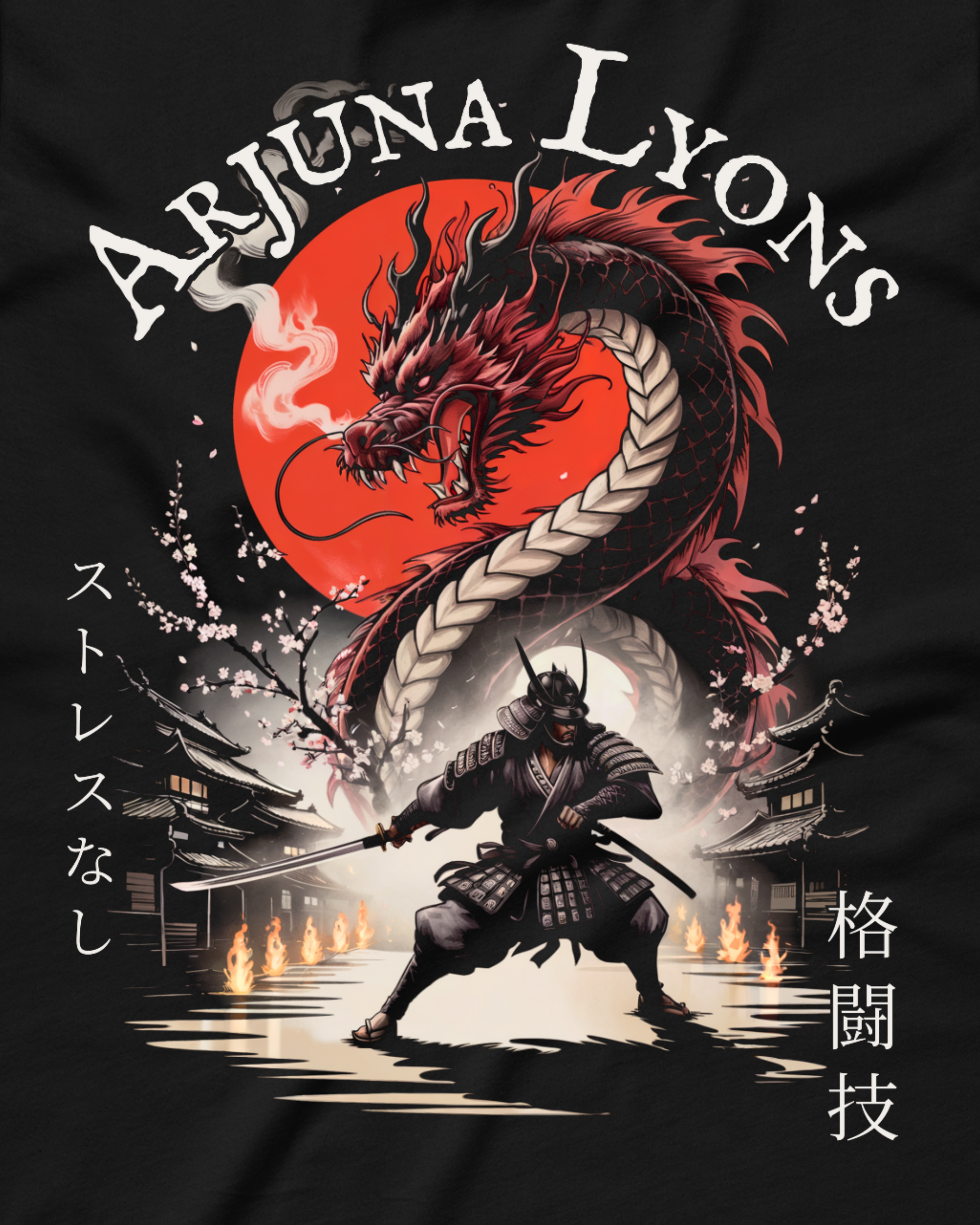 Arjuna Lyons - Unleash the Dragon Shirt