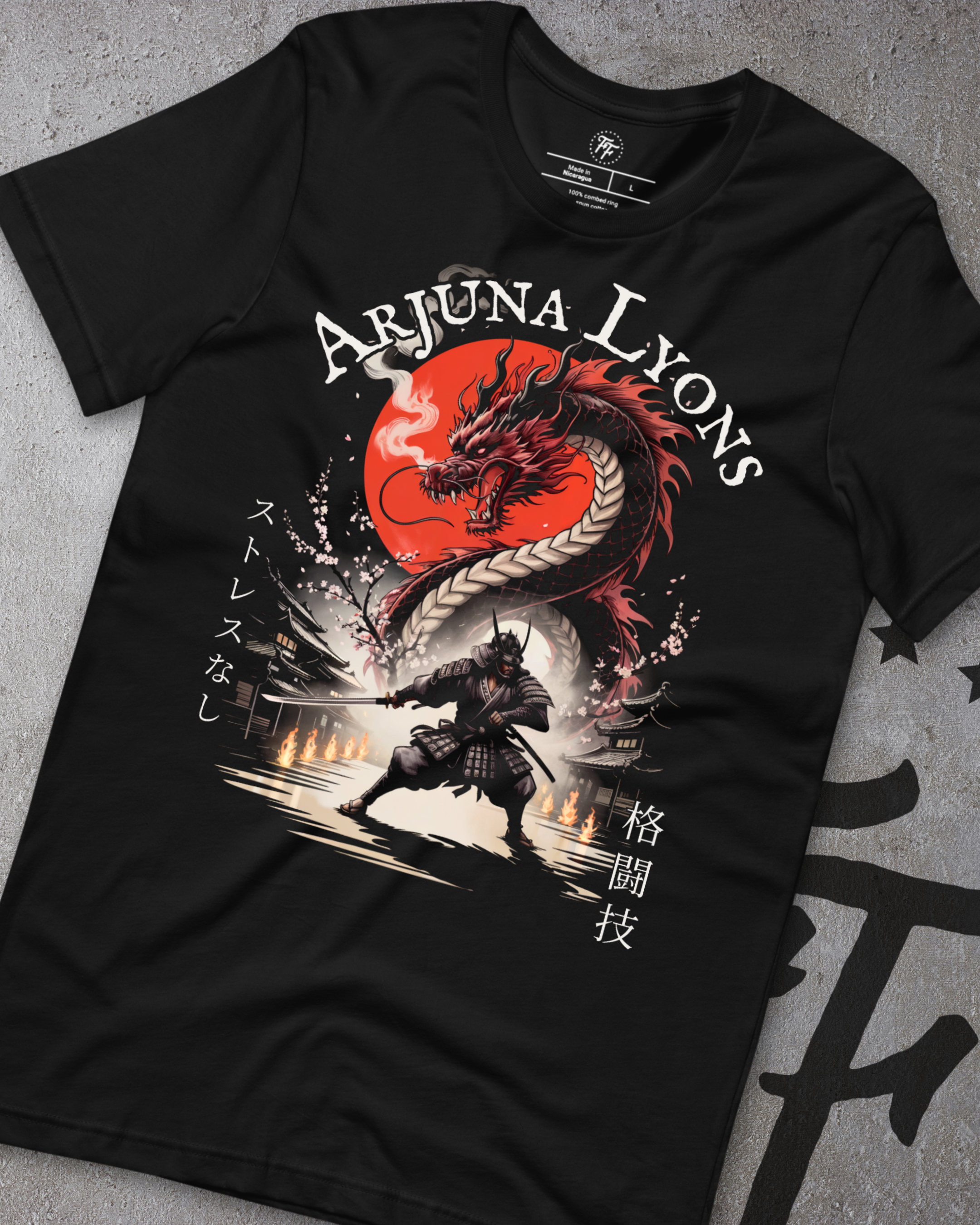 Arjuna Lyons - Unleash the Dragon Shirt