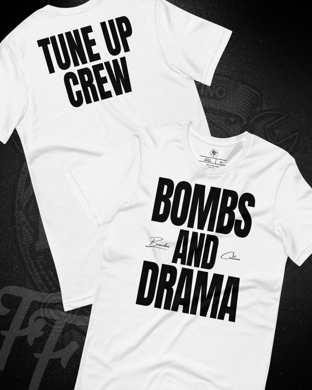 Brandon Cuttino - Bombs and Drama Shirt [Light]