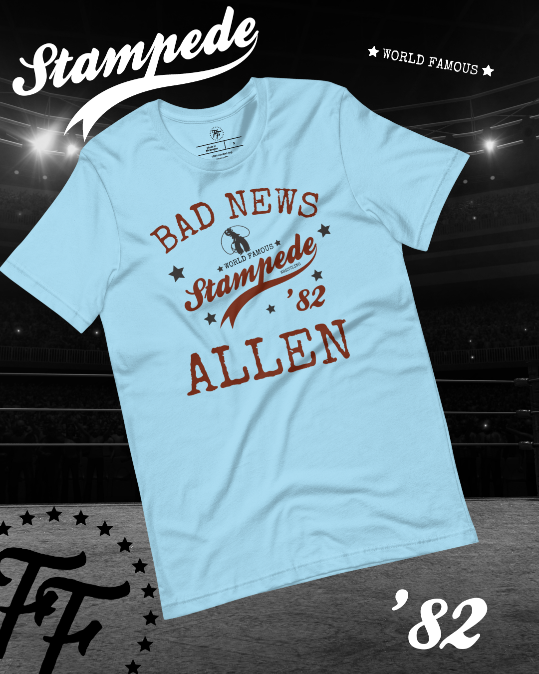 Bad News Allen - Stampede '82 Shirt