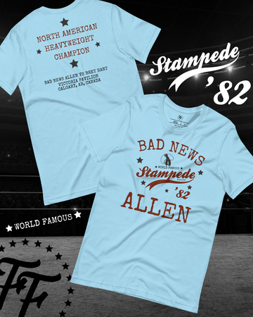 Bad News Allen - Stampede '82 Shirt