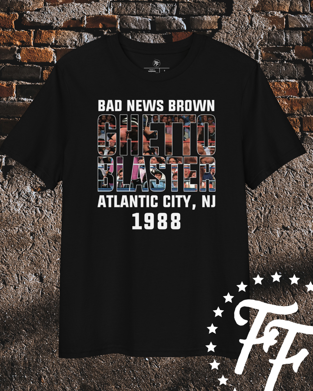 Bad News Brown - WMIV Double Cross Shirt
