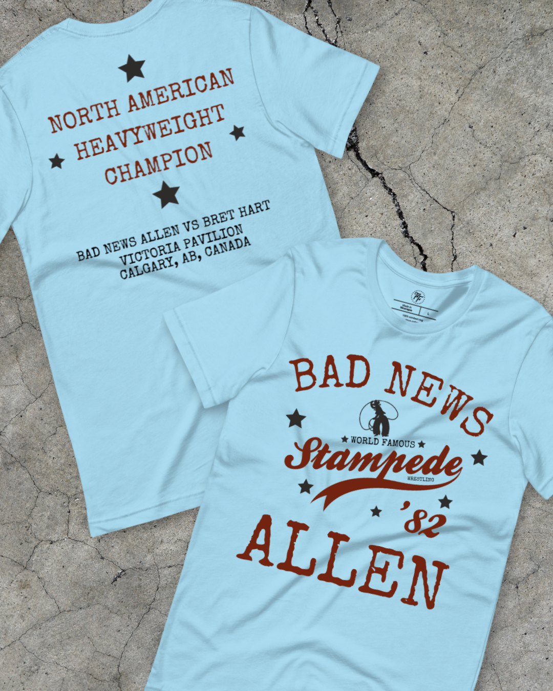 Bad News Allen - Stampede '82 tee
