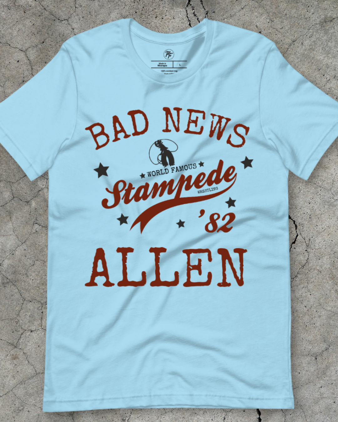Bad News Allen - Stampede '82 tee