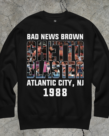 Bad News Brown - Ghetto Blaster Sweatshirt