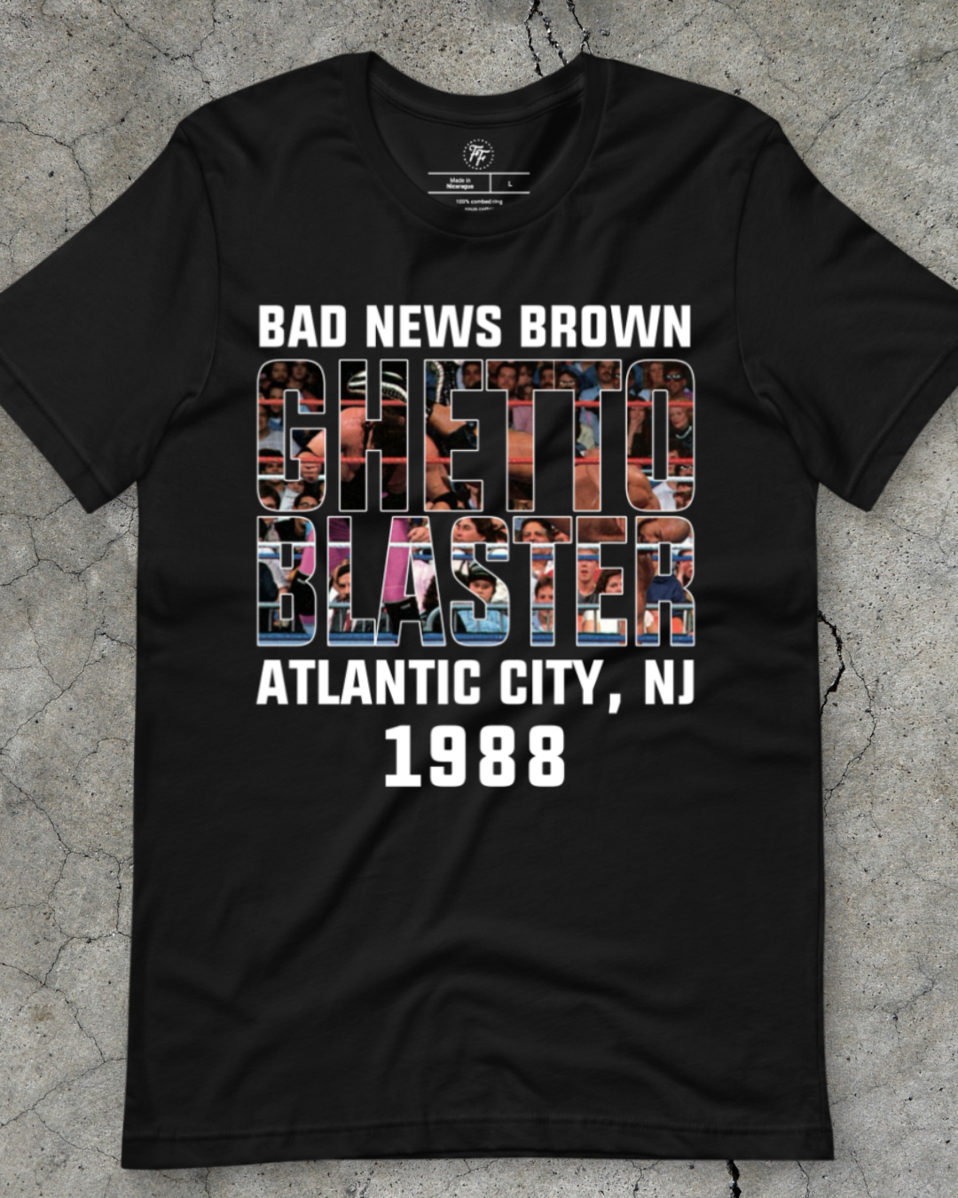 Bad News Brown - Ghetto Blaster '88 tee