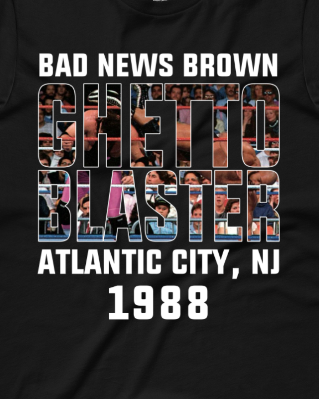 Bad News Brown - Ghetto Blaster '88 tee