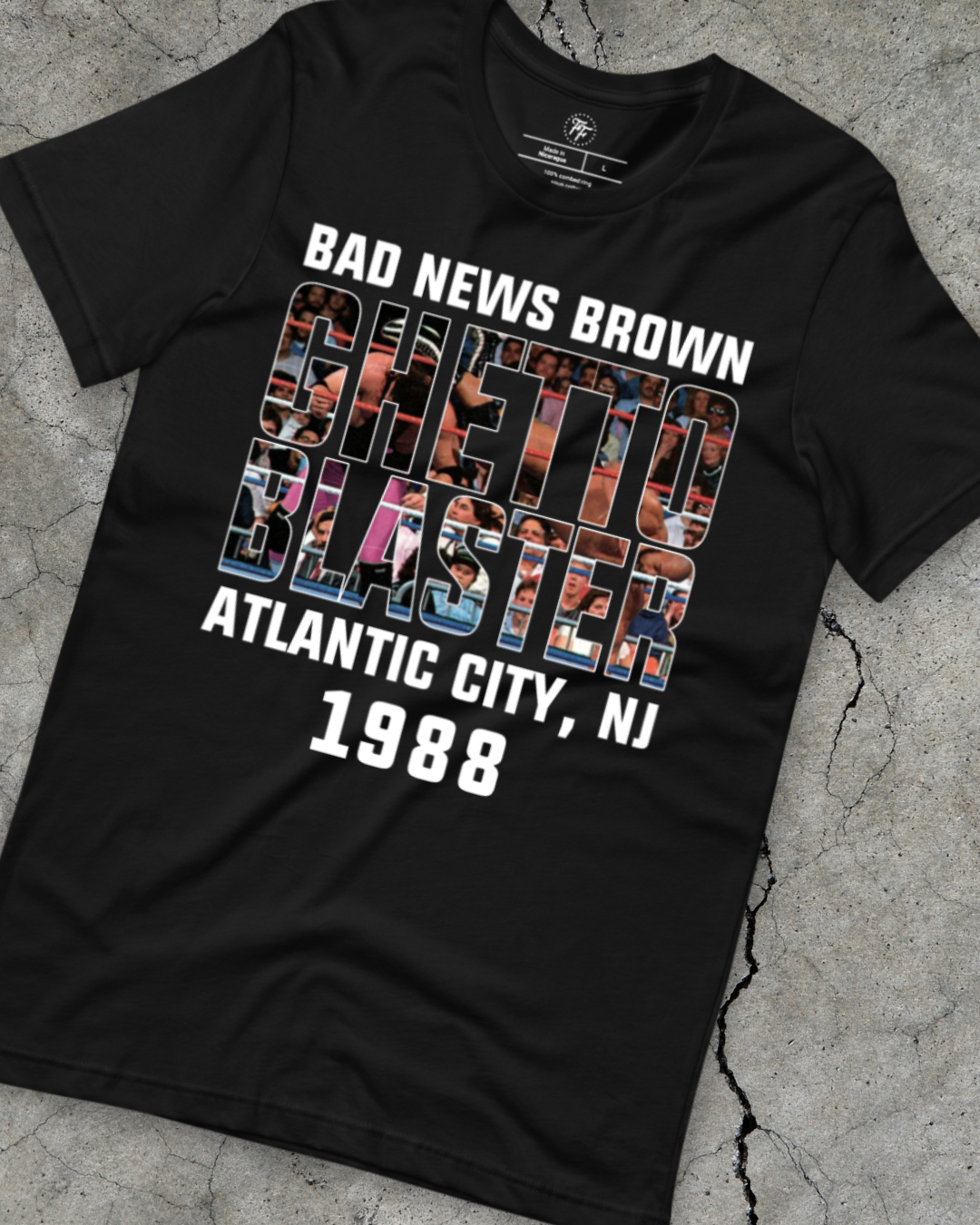 Bad News Brown - Ghetto Blaster '88 tee