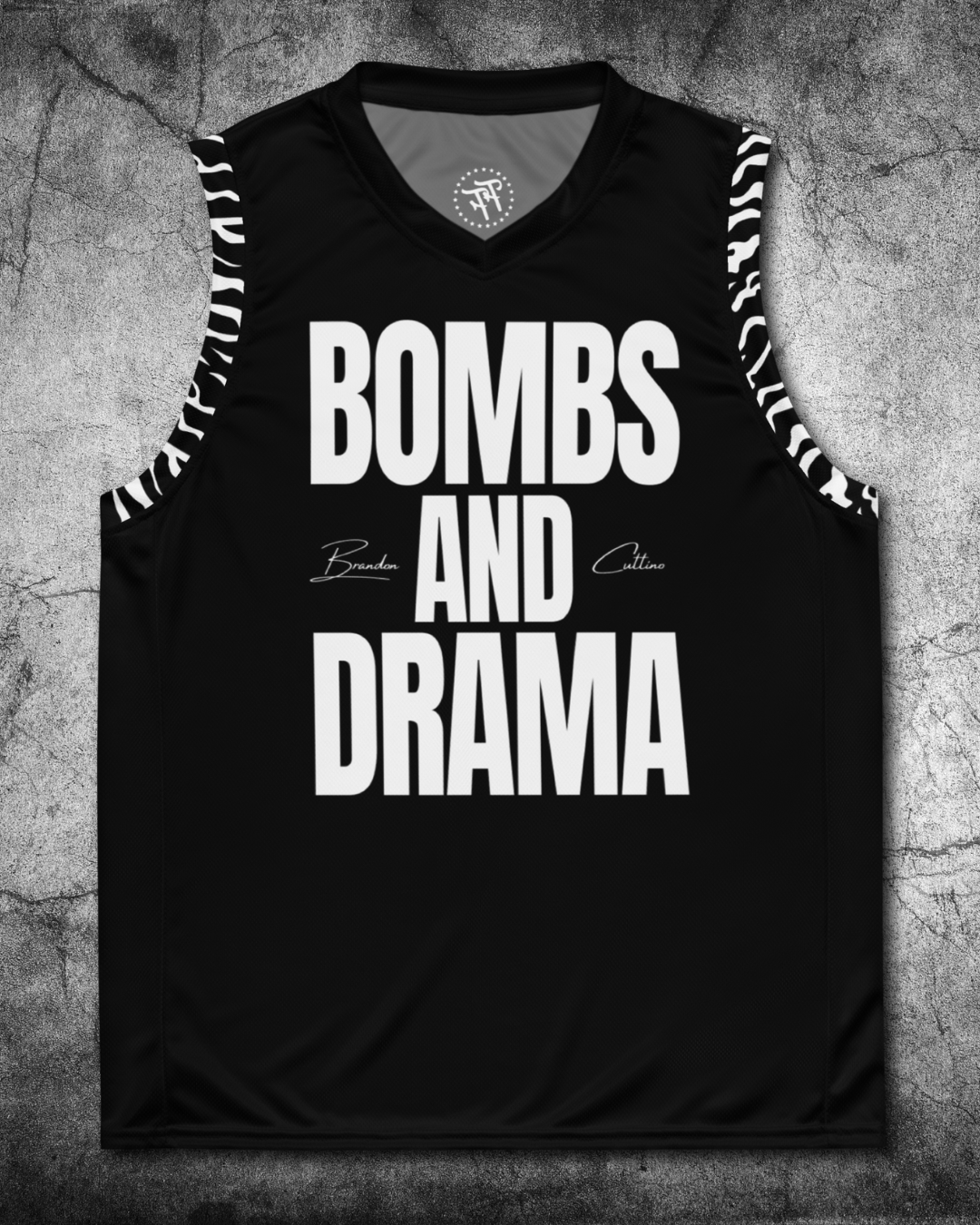 Brandon Cuttino - Bombs and Drama Jersey