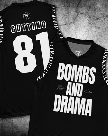 Brandon Cuttino - Bombs and Drama Jersey