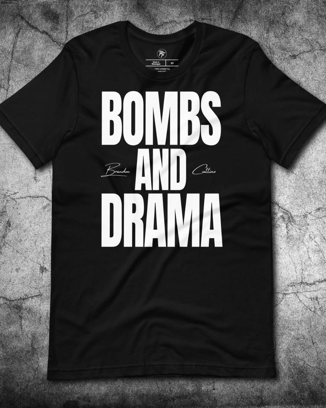 Brandon Cuttino - Bombs and Drama Shirt [Dark]