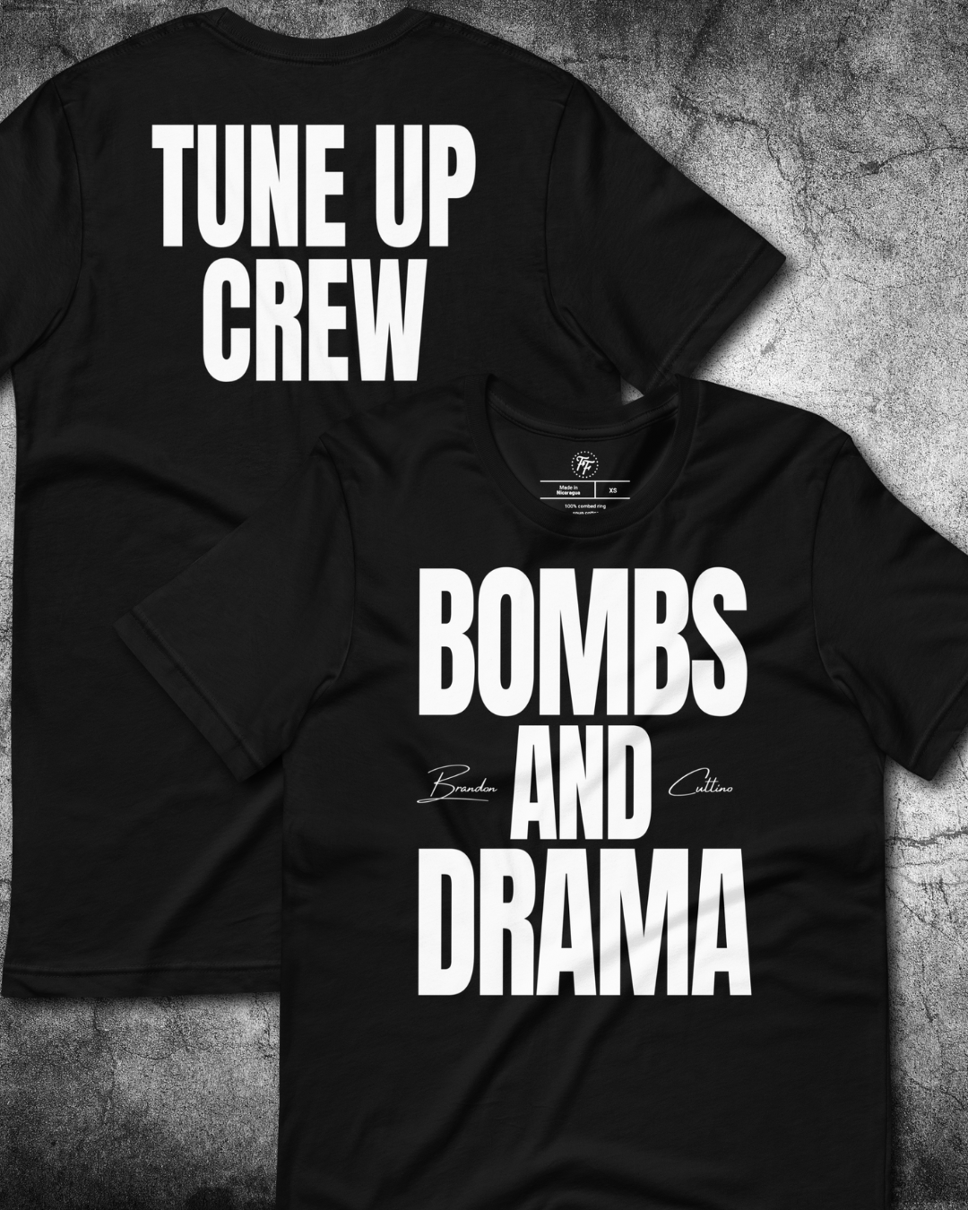 Brandon Cuttino - Bombs and Drama Shirt [Dark]