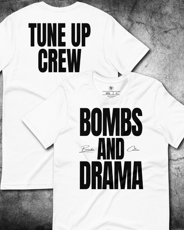Brandon Cuttino - Bombs and Drama Shirt [Light]