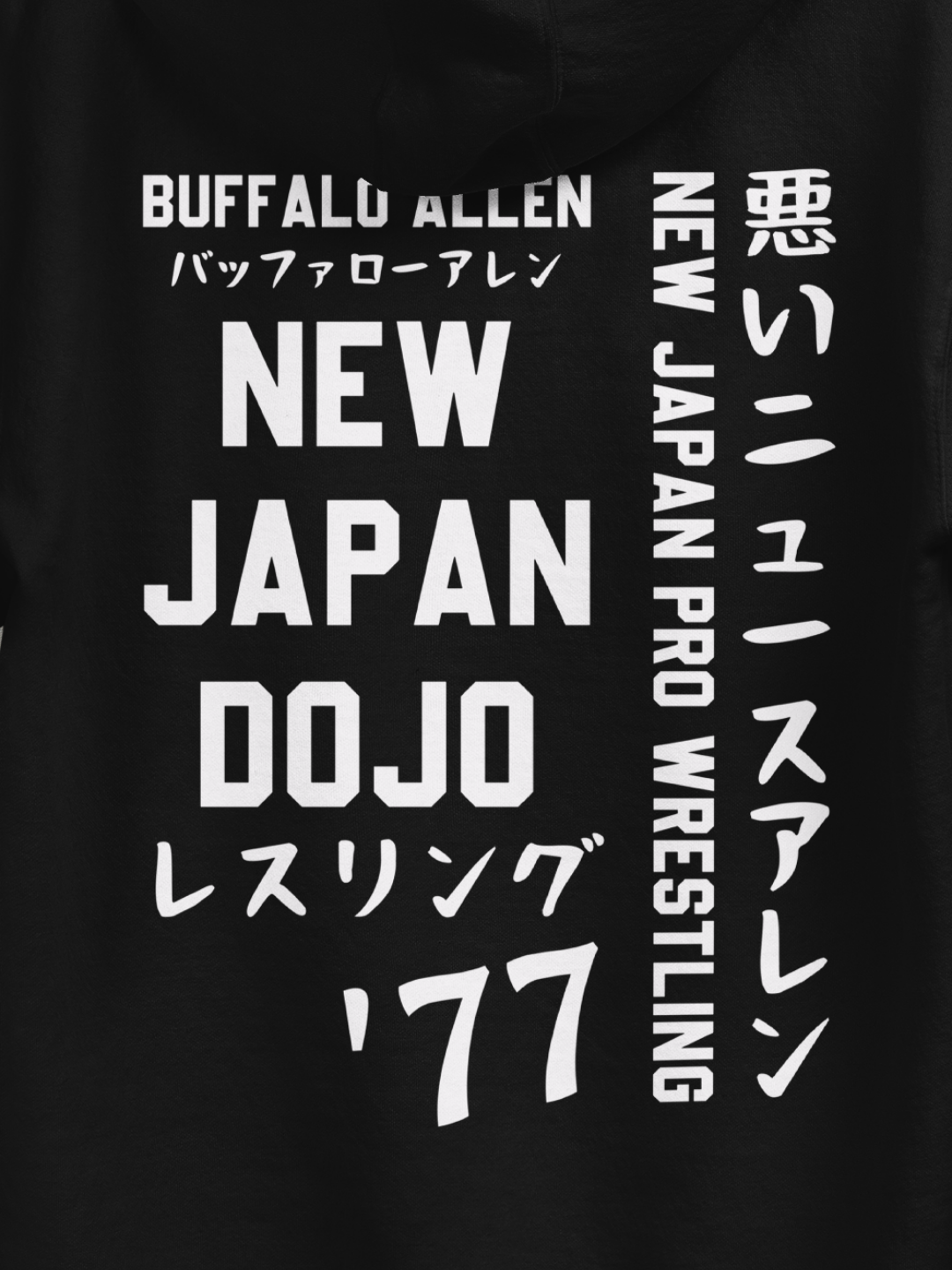 Buffalo Allen - New Japan '77 Hoodie