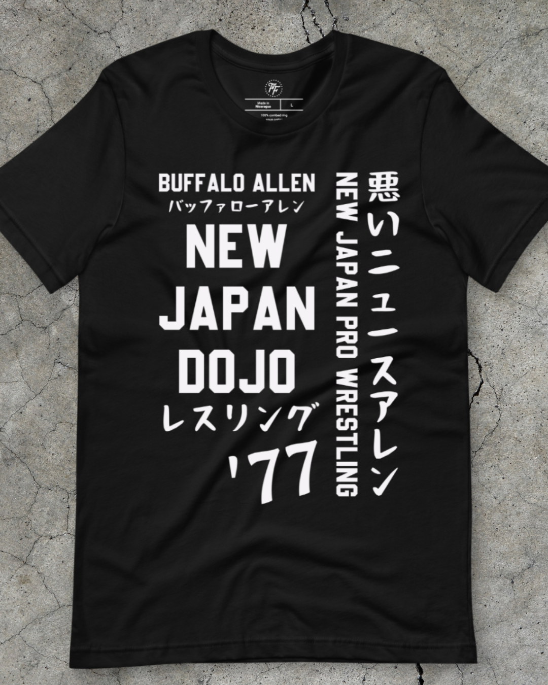 Buffalo Allen - New Japan '77 tee