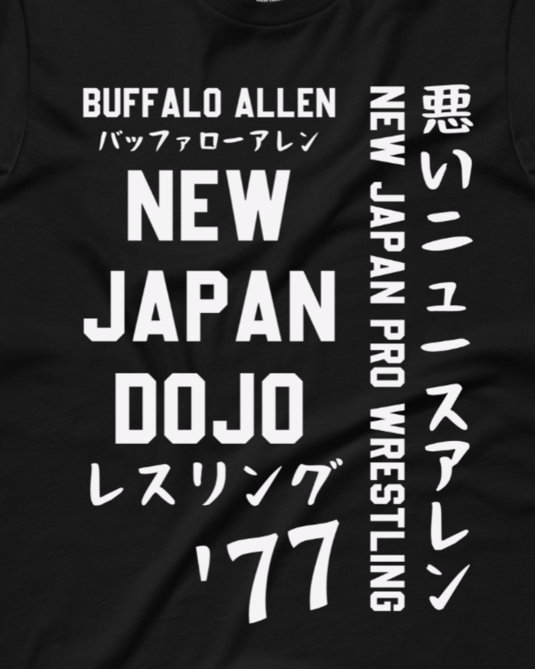 Buffalo Allen - New Japan '77 tee