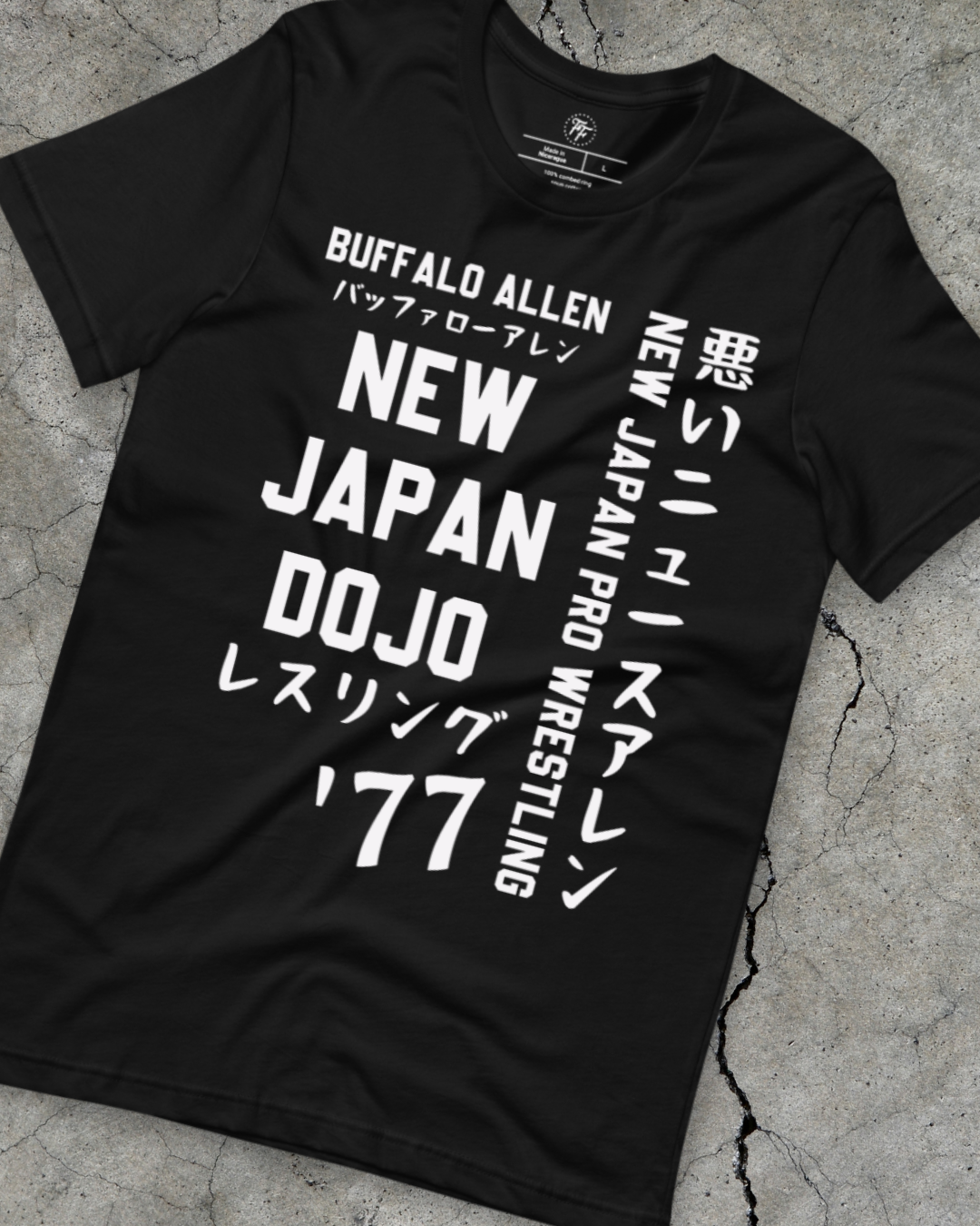 Buffalo Allen - New Japan '77 tee