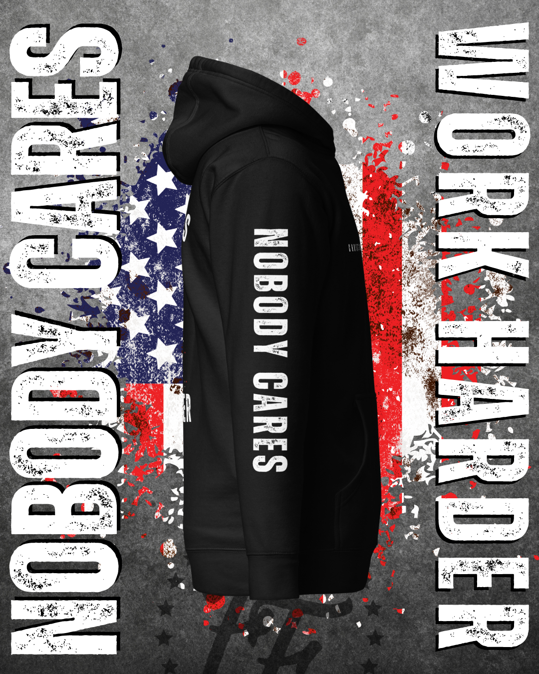 Christian McAuley - Nobody Cares Work Harder Hoodie