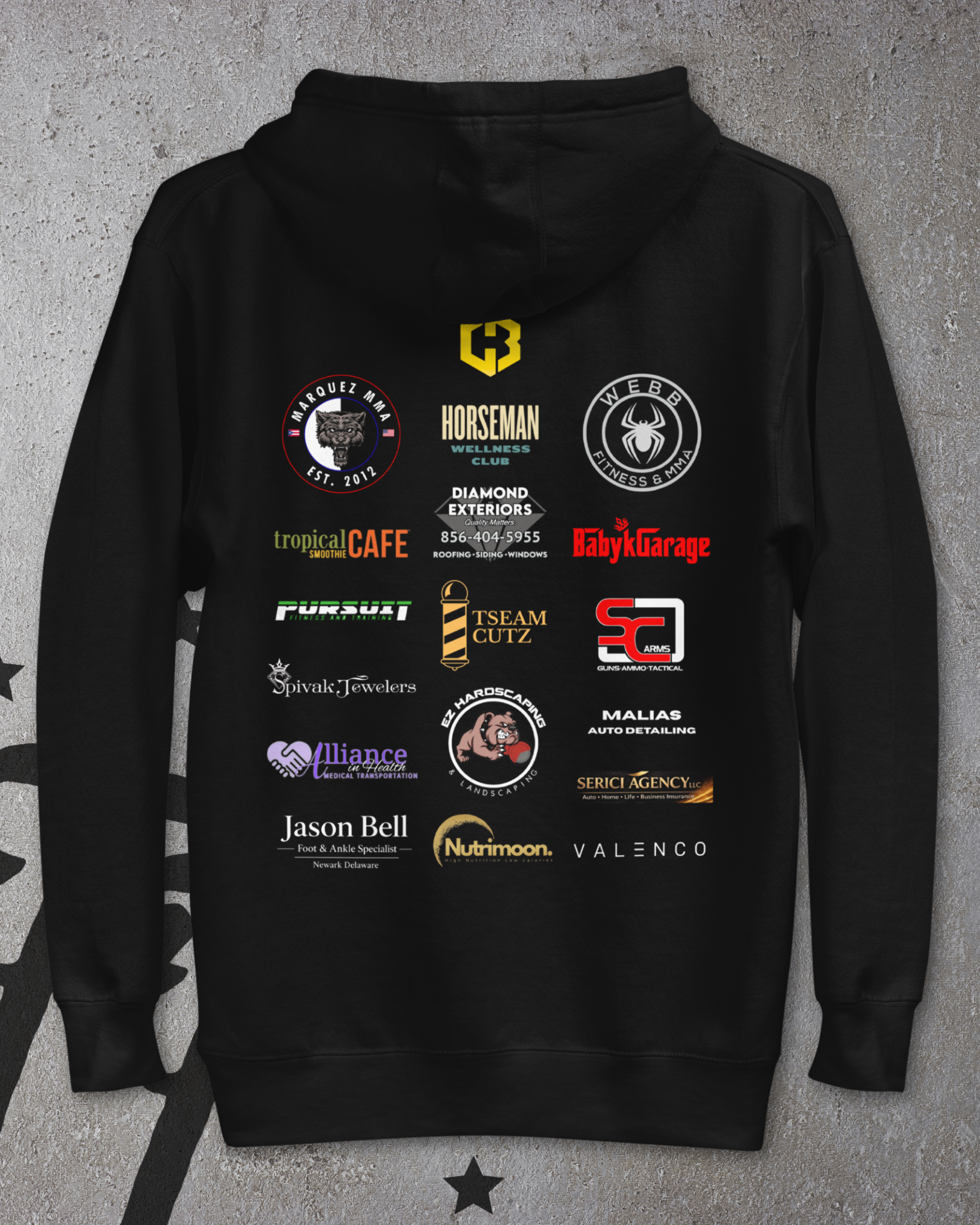 Christian Bobe - Victory 7/17 Walkout Hoodie