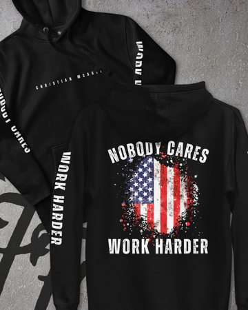 Christian McAuley - Nobody Cares Work Harder Hoodie
