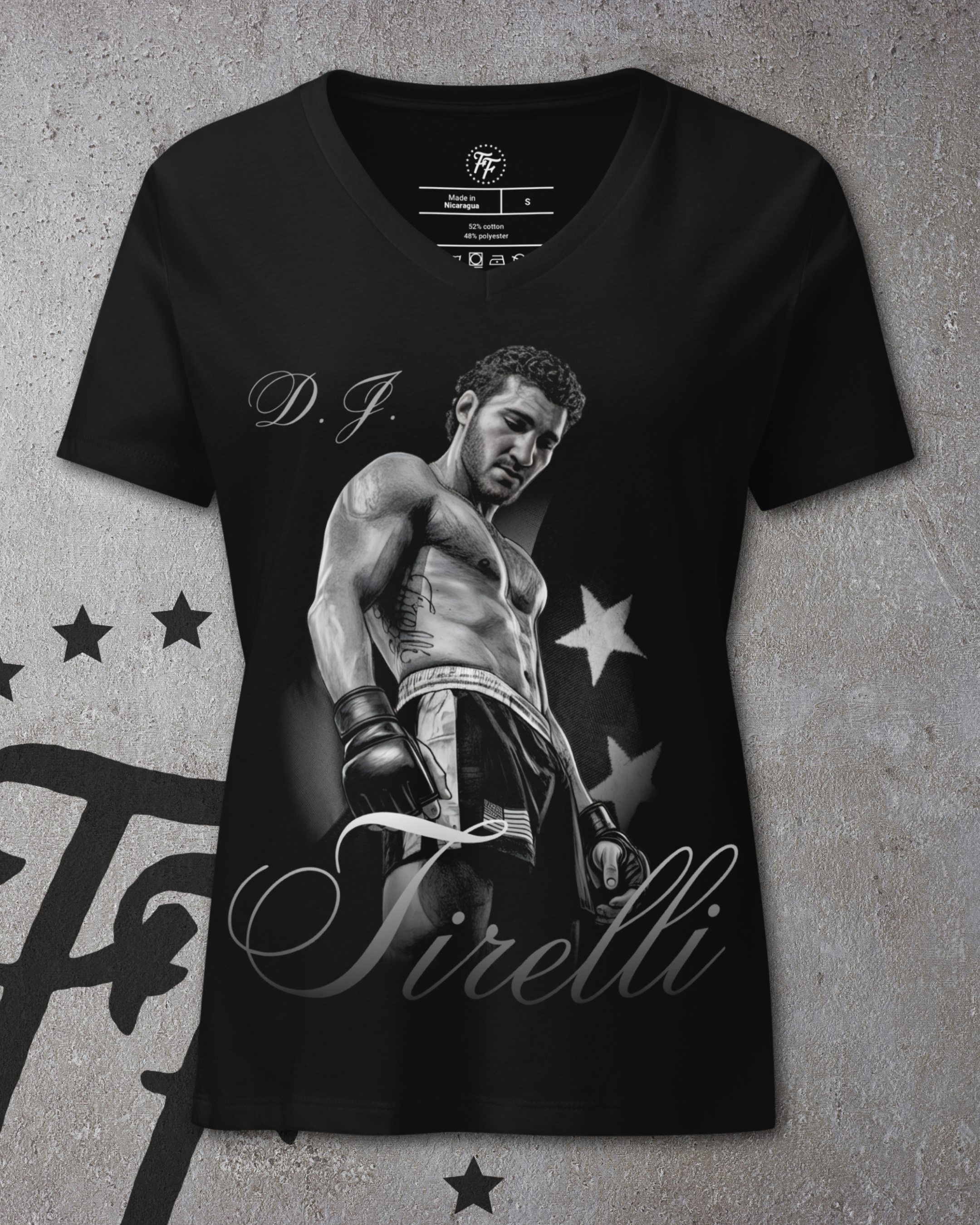 DJ Tirelli - Built for This Women's V-neck Shirt