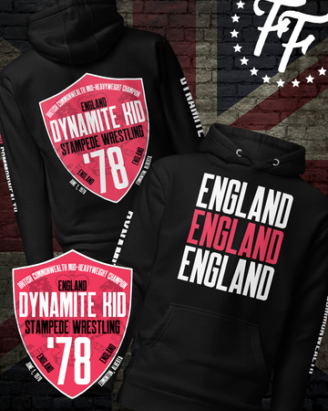 Dynamite Kid - British Commonwealth '78 Hoodie