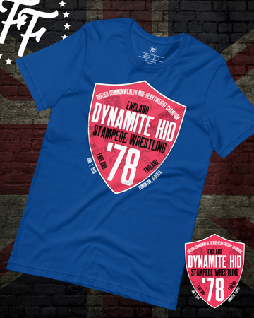 Dynamite Kid - British Commonwealth '78 Shirt