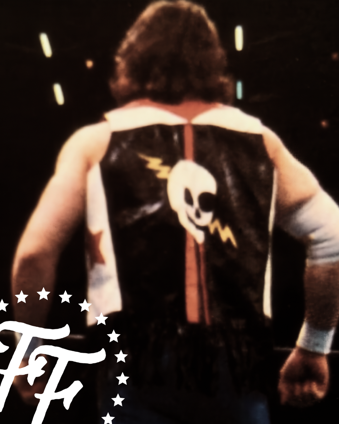 Dynamite Kid - Skull and Lightning Bolt Shirt