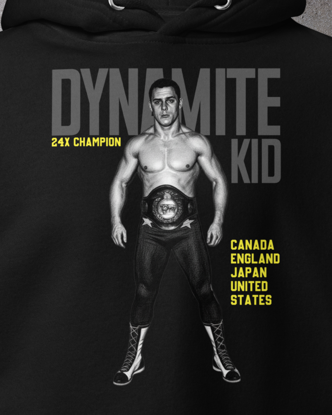 Dynamite Kid - 24X Hoodie