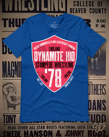 Dynamite Kid – British Commonwealth Champion ’78 Shirt