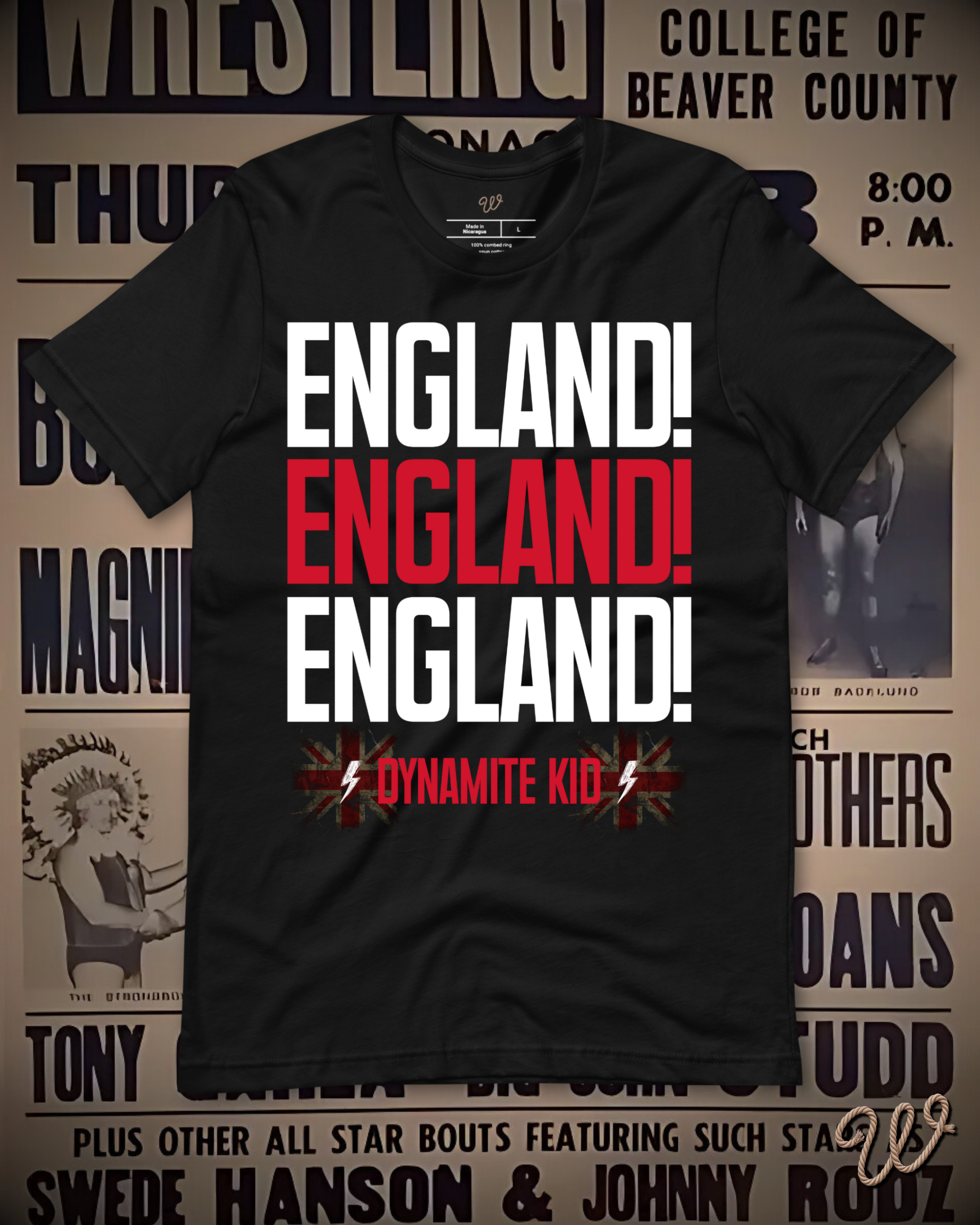 Dynamite Kid – Forged in England Shirt