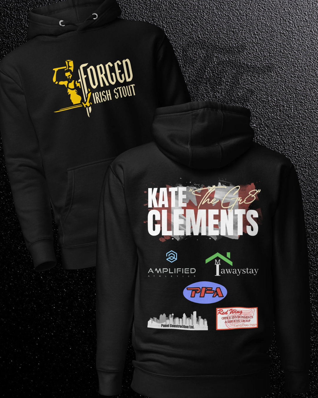 Kate Clements - June 17th Muay Thai Championship Walkout Hoodie [Limited Edition]
