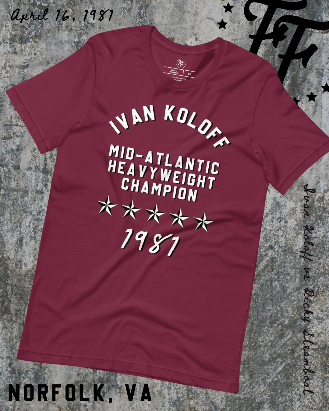 Ivan Koloff - Mid-Atlantic '81 Shirt