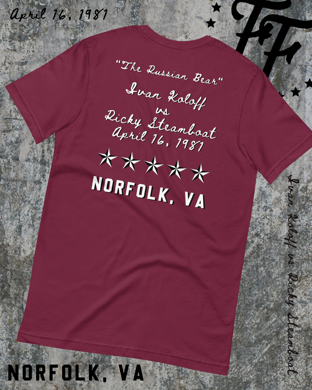 Ivan Koloff - Mid-Atlantic '81 Shirt