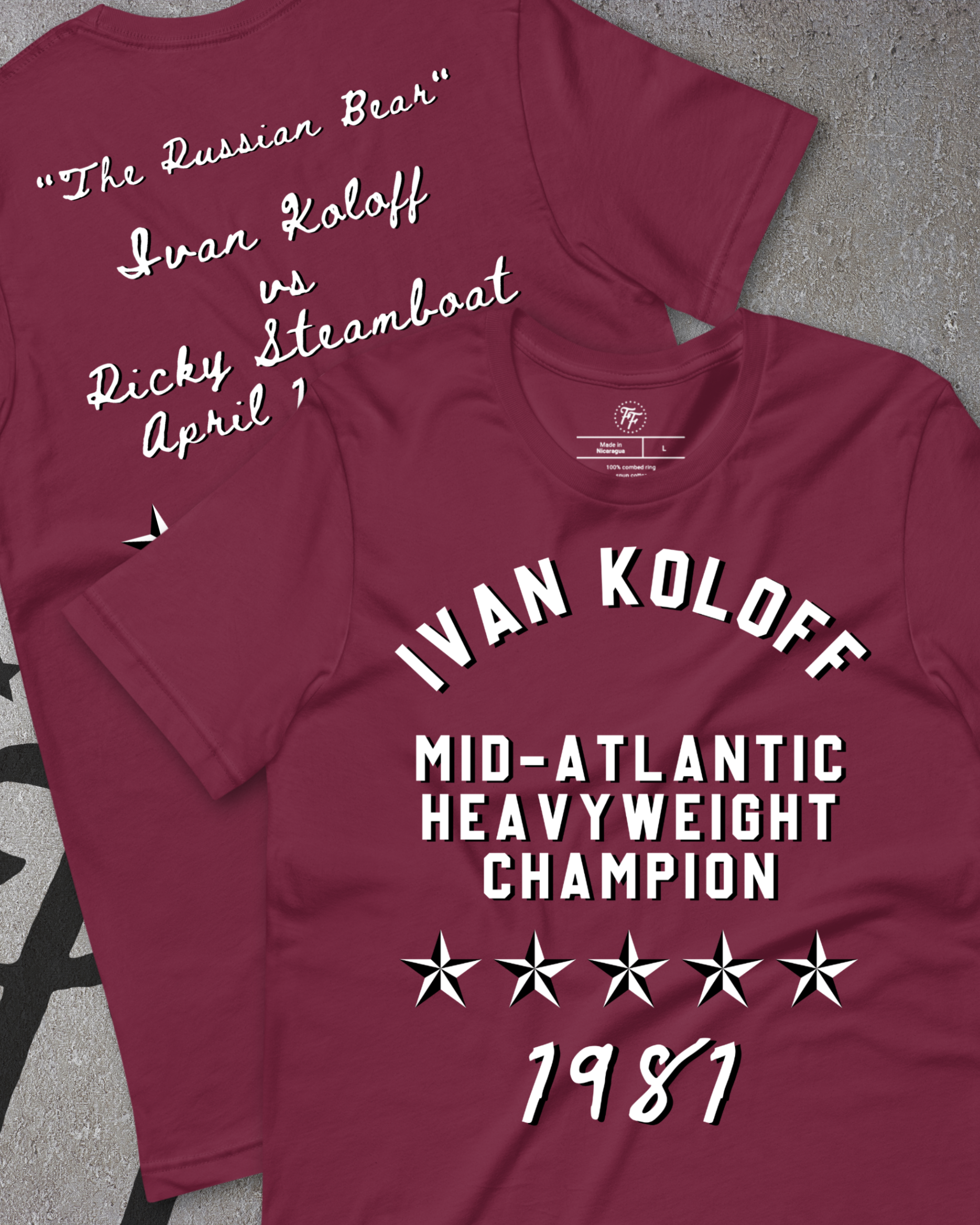 Ivan Koloff - Mid-Atlantic '81 Shirt