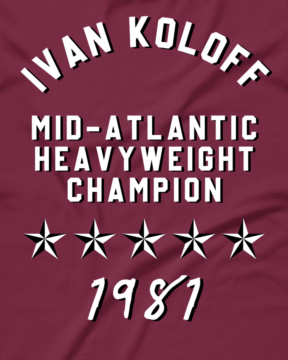Ivan Koloff - Mid-Atlantic '81 Shirt