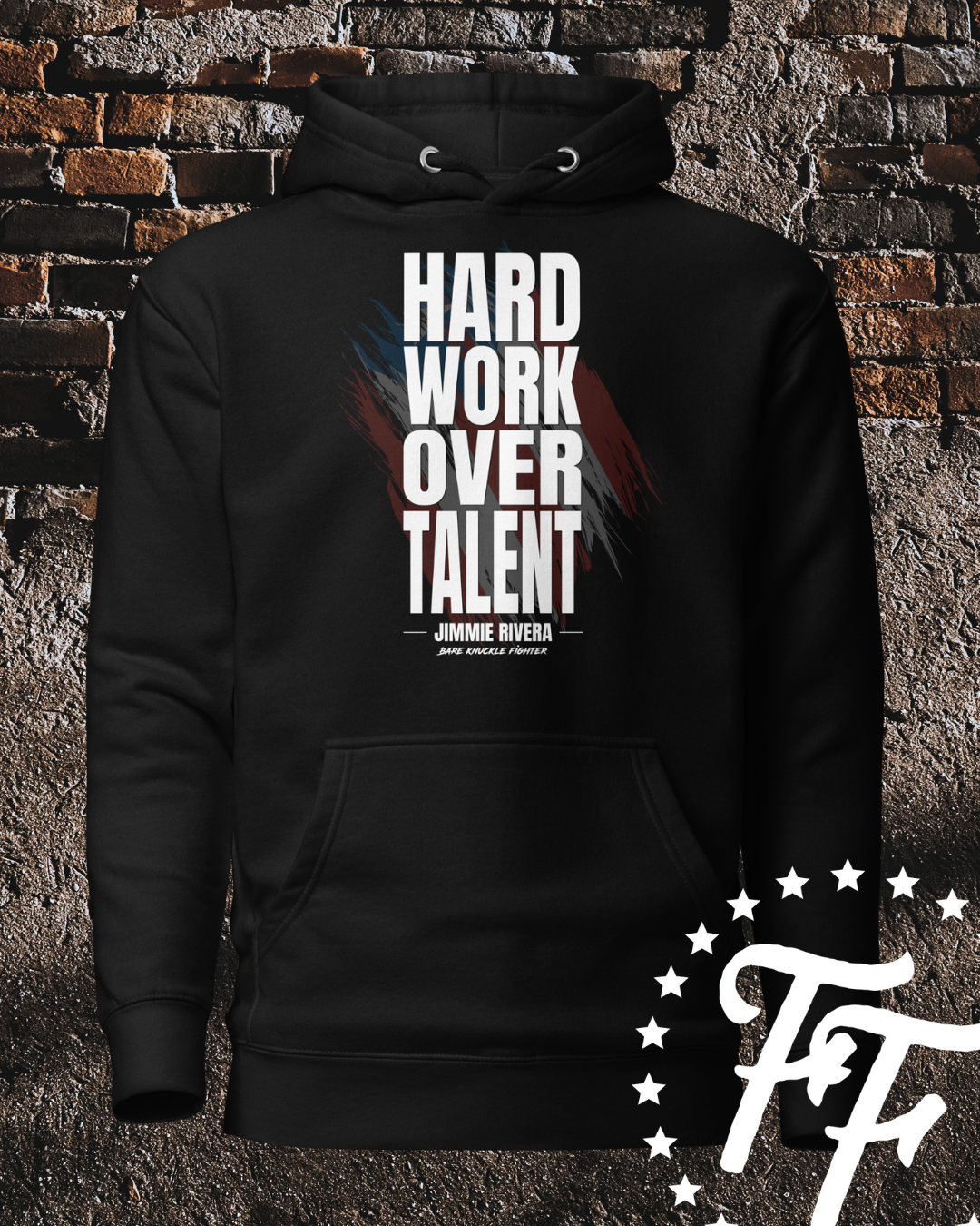 Jimmie Rivera - Hard Work Over Talent Hoodie