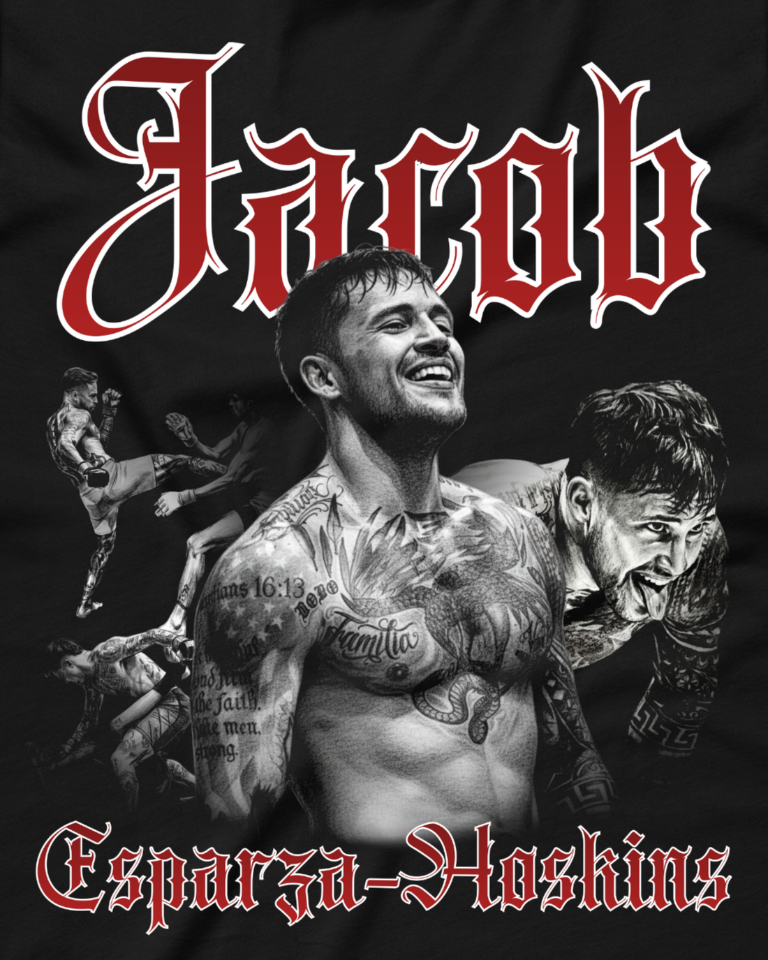 Jacob Esparza-Hoskins - Faces Shirt