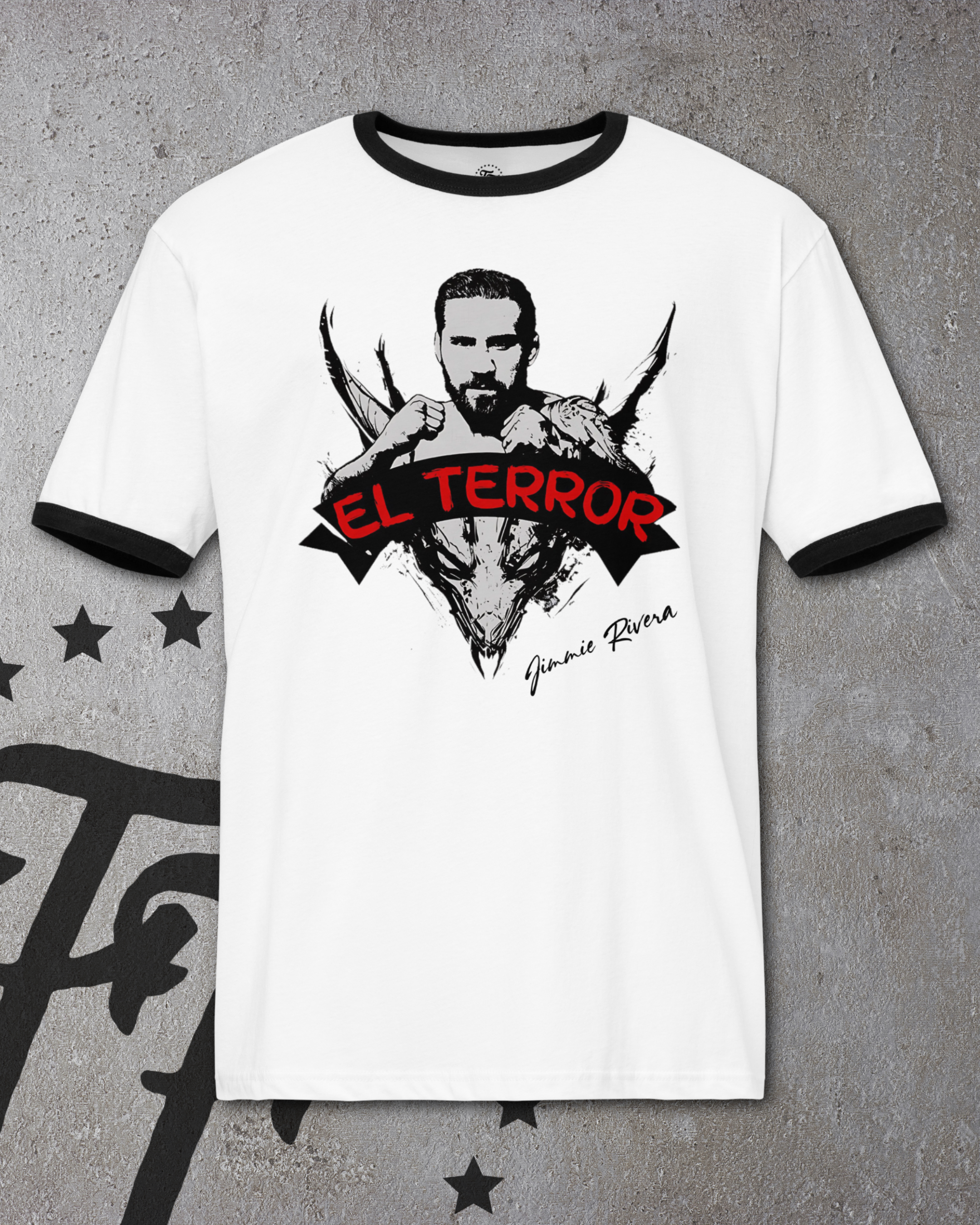Jimmie Rivera - OG Terror Ringer Tee LIMITED EDITION