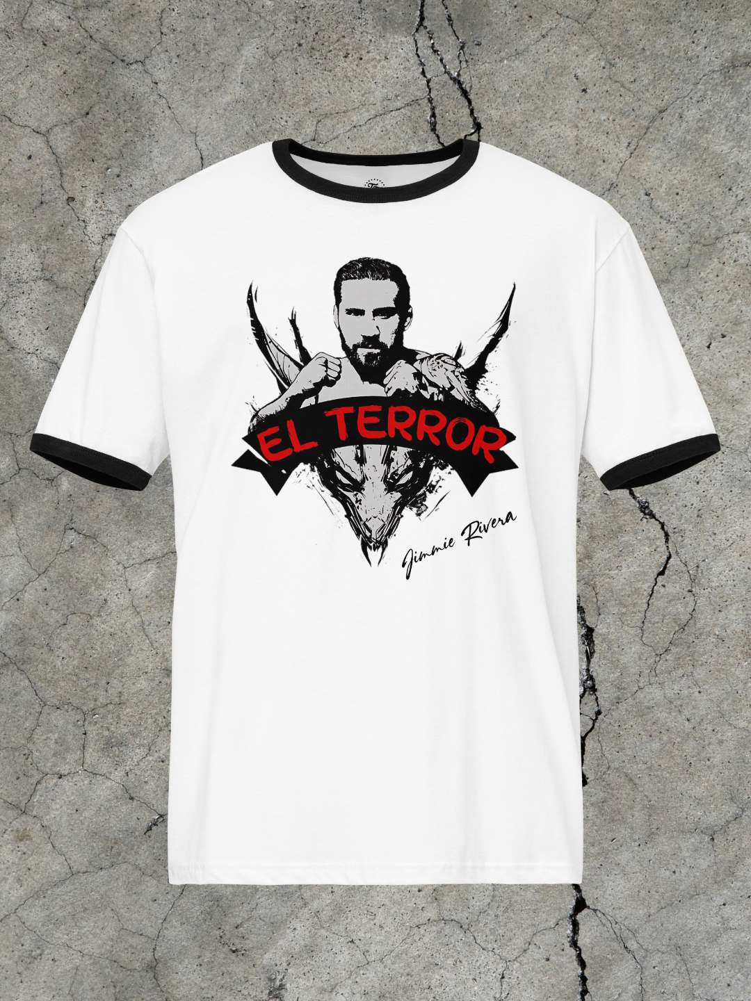 Jimmie Rivera - OG Terror Ringer Tee LIMITED EDITION